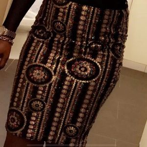 Sequin skirt